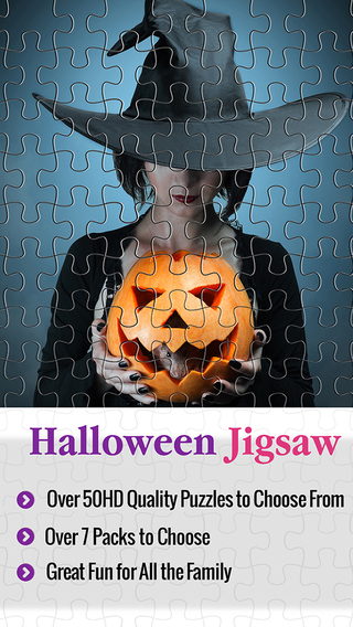 Activity Halloween Puzzl Free - A Jigsaw World For Kids Girls