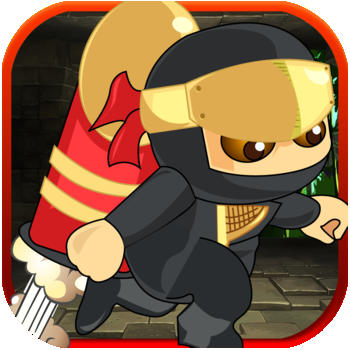 A Ninja Rocket Ride Running Jumping Flying Adventure LOGO-APP點子