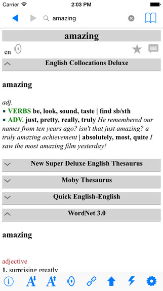 免費下載生產應用APP|WordNet by Princeton University-Dictionary-Thesaurus-Collocations app開箱文|APP開箱王