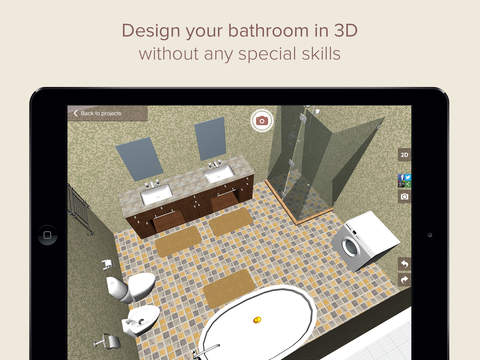 Bathroom Design - bathroom plans interior design and decor in 2D 3D
