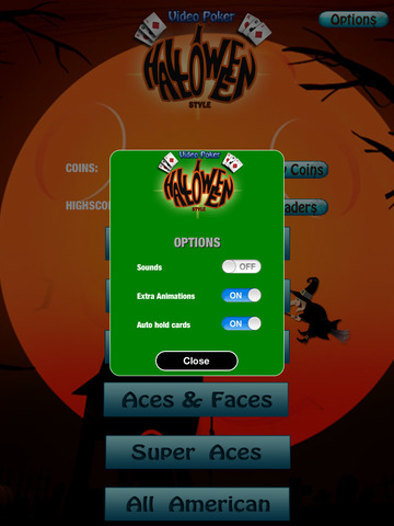 【免費遊戲App】Video Poker - Halloween Style - 6 in 1-APP點子