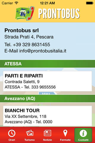 Prontobus Italia screenshot 4