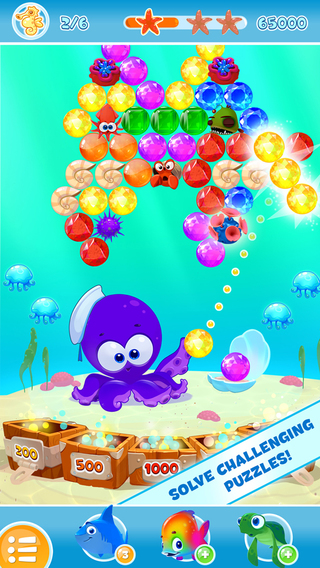 【免費遊戲App】Bubble Sea Mystery-APP點子