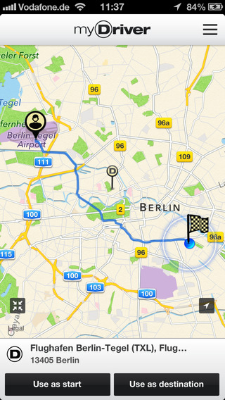 【免費旅遊App】myDriver - taxi alternative limousine service-APP點子