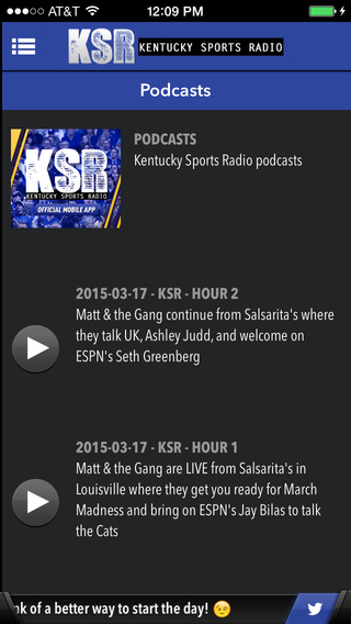 【免費運動App】Kentucky Sports Radio-APP點子