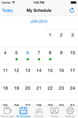 Mocha - Social Calendar screenshot 2