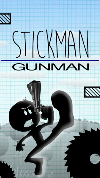 Stickman Gunman - Fun stick-man shoot-er dash