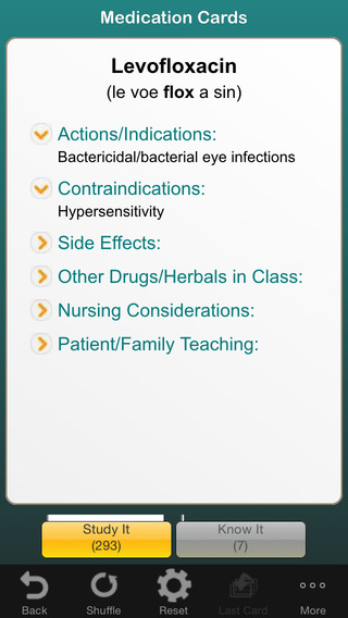 【免費醫療App】Barron’s NCLEX-RN Flash Card Review-APP點子