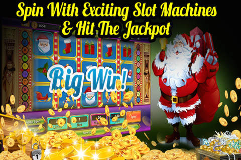 -AAA- Santa Claus Christmas Holiday Casino Slot Machines screenshot 3