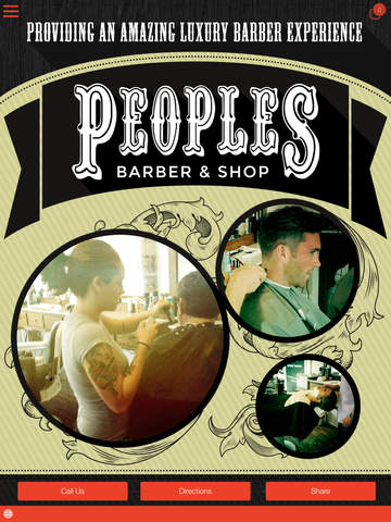 【免費書籍App】Peoples Barber & Shop-APP點子