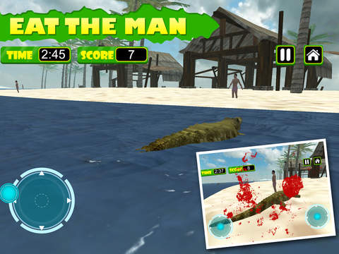 【免費遊戲App】Angry Crocodile Simulator 3D --APP點子