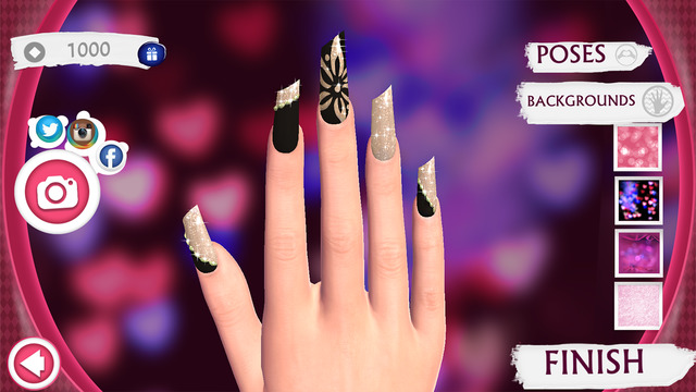 【免費生活App】Cute Nail Art Designs Game 3D: Beauty and Manicure Salon for Girls-APP點子