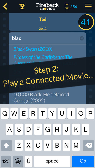 【免費遊戲App】Fireback Movies™ - The Movie Trivia Game About Connecting.-APP點子