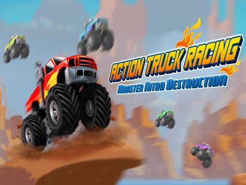 免費下載遊戲APP|Action Truck Racing FREE - Monster Nitro Stunt Destruction HD app開箱文|APP開箱王