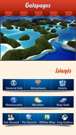 Galapagos Island Offline Travel Guide