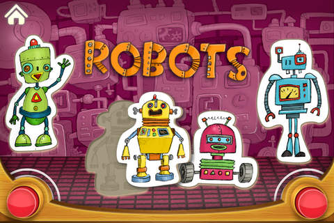 Robots Puzzle - Educational Game screenshot 2