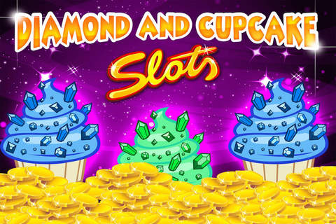 Double Diamond Fruit Cupcake Casino Slot Machine Pro screenshot 3