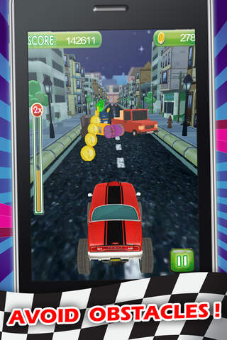 Furious Vice Patrol Drag Racer - FREE - Extreme Classic Muscle Car 70's Edition screenshot 3