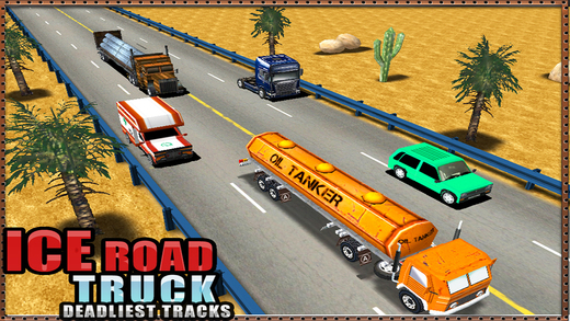 【免費遊戲App】Ice Road Truck Overdrive-APP點子