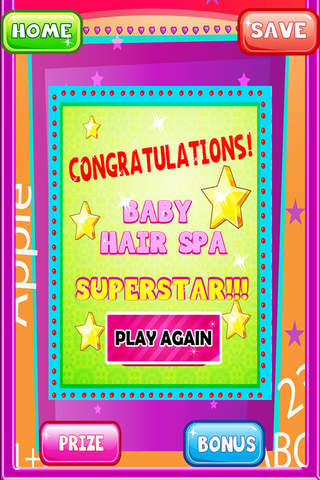 A Baby Beauty Salon HD: Hair & dressup game for little girls screenshot 4