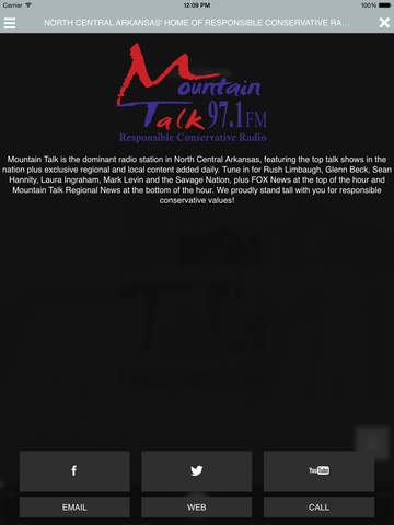 【免費新聞App】Mountain Talk Radio-APP點子