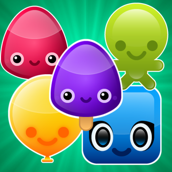 Gummy Match Puzzle : Swipe jam and drop 3 jelly pet charm mania - free! LOGO-APP點子