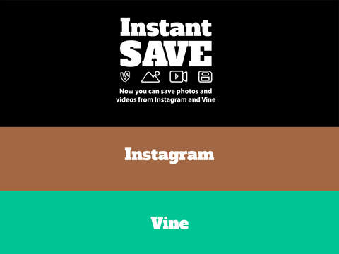 【免費攝影App】InstantSave - Save Photos & Videos From Instagram and Vine-APP點子