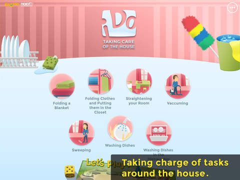 ido chores – daily activities and routine tasks for kids with