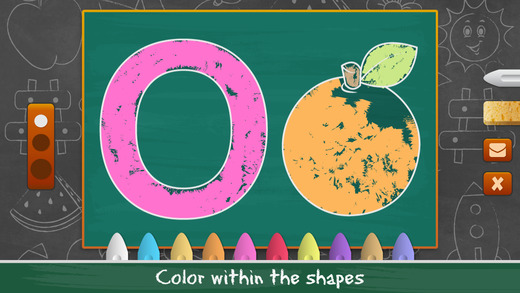 【免費教育App】Tabbydo Alphabets Chalkboard : Chalk coloring game for kids & preschoolers-APP點子