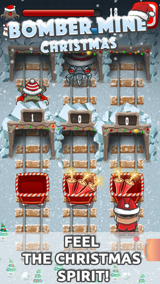 【免費遊戲App】Christmas Bomber Mine-APP點子