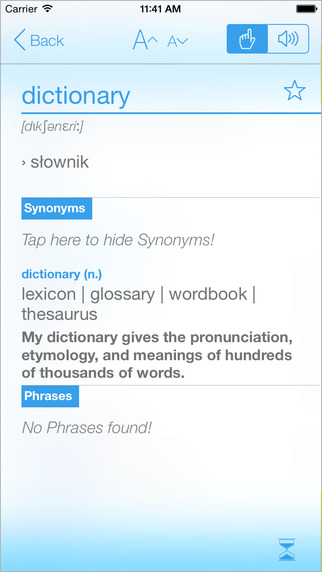 【免費教育App】Polish English Dictionary and Translator LITE (Słownik polsko angielski)-APP點子