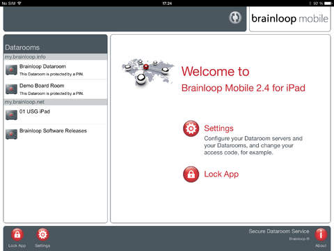 Brainloop Mobile screenshot 2