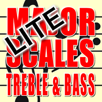 Major Scale Treble and Bass Clef Lite LOGO-APP點子