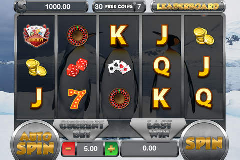 Ice Animals - FREE Slot Game Casino Roulette screenshot 2