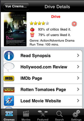 Cinema Times, UK screenshot 2