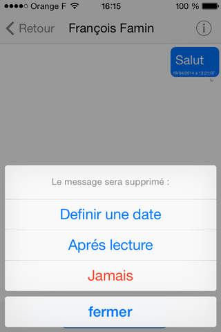 SMS Intimate screenshot 2