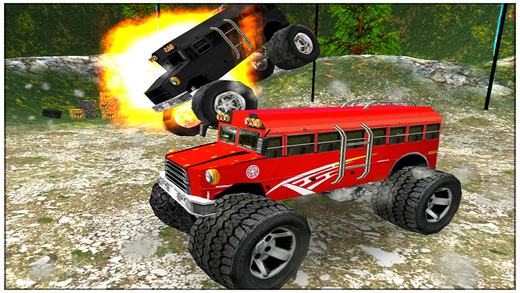 Monster Bus Racing 3D Game