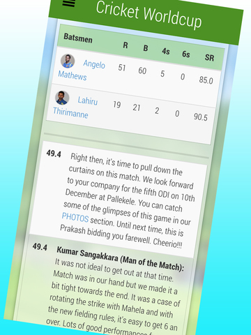 【免費娛樂App】Cricket World Cup 2015-APP點子