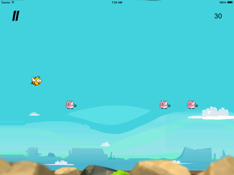 【免費遊戲App】Happy Bee - Jump over the Cute Dragon-APP點子