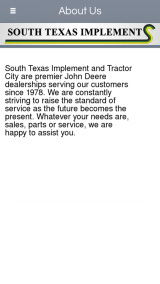 【免費商業App】South Texas Implement - Alice-APP點子