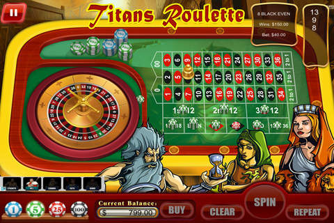 Amazing Titan's Way to Roulette Riches Kingdom in Las Vegas Style Casino Free screenshot 4