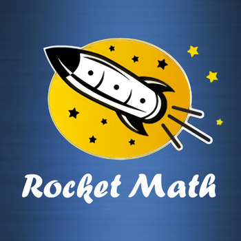 Rocket Math - Basic Math Facts Fun Learning Game for elementary kids grades kindergarten to 5th LOGO-APP點子