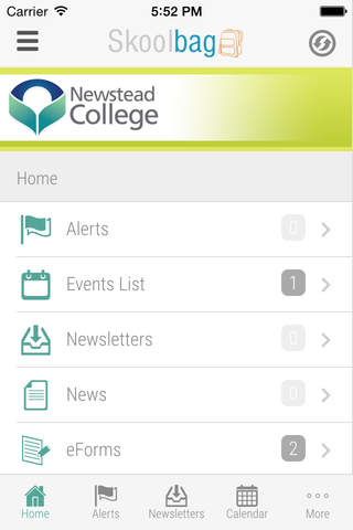 Newstead College - Skoolbag screenshot 3