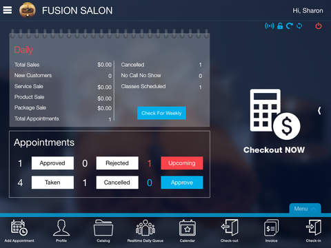 Virtual iTouch for Salons Spas
