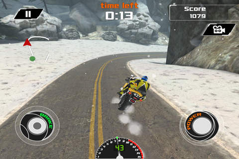'Arctic Bike Race - eXtreme Highway Racing Nitro Drift Racer Games screenshot 4