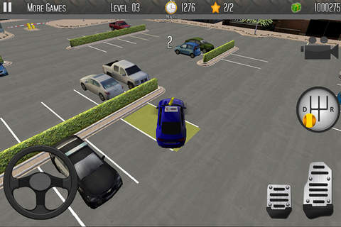 3D Driving Lesson Parking Game screenshot 2