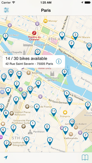 Find your bike in Paris Marseille Lyon Belgium Luxembourg and more