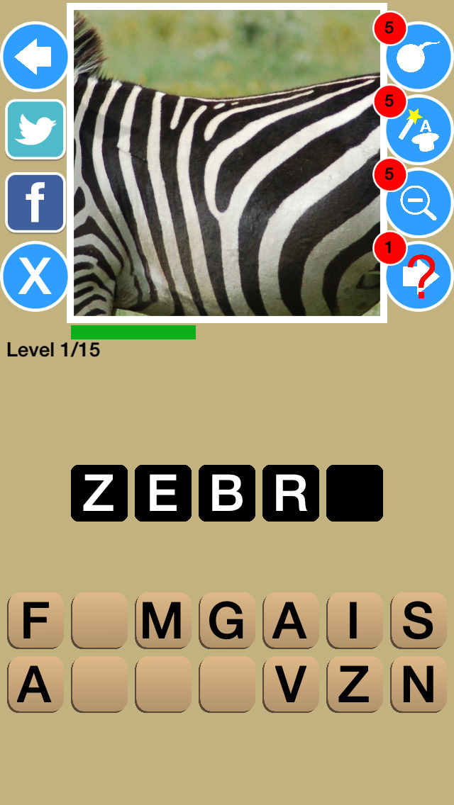 Zoom Out Animals Quiz Maestro - Close Up Pet Zoo Farm Word Trivia