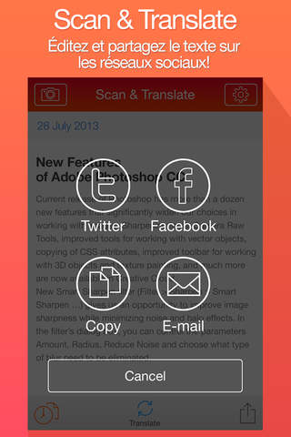 Scan & Translate - image Scanner and Translator screenshot 4