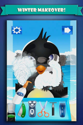 Aaaaaaaah Shave Mr Penguin Toca Hair Salon Doctor screenshot 4